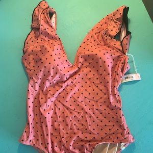 Summersalt- Ruffled Back Flip size 14